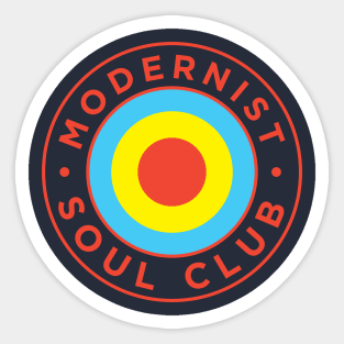 Modernist Soul Target Sticker